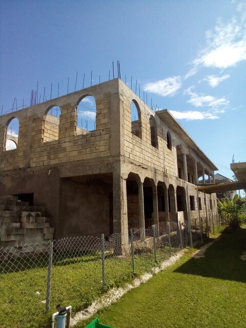 Unfinished 9 Bedroom House For Sale