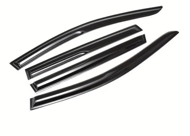 Window Visor Vent Rain Guards Deflector Auto Accessories Hellshire