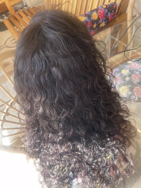 Deep Wave Human Hair 16inch With Glueless Band