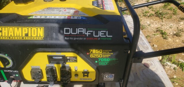 Dual Fuel Generator Tools Spot Valley