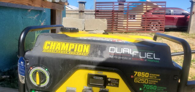 Dual Fuel Generator