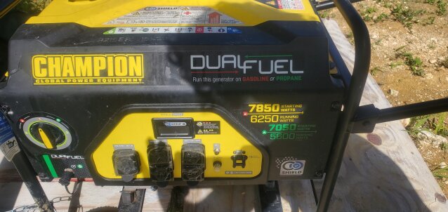 Dual Fuel Generator