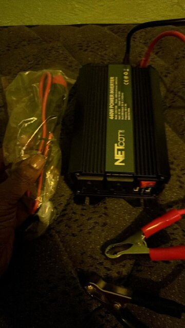 Inverter And Car Battery Together