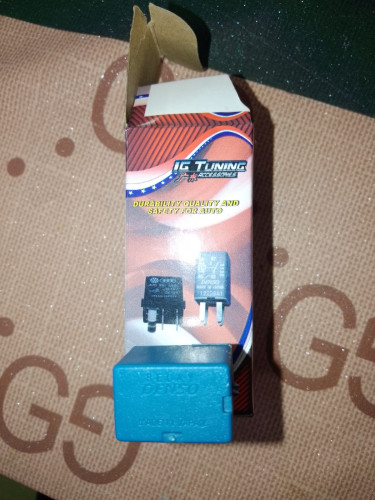 Denso Genuine 4 Pin Blue Relay