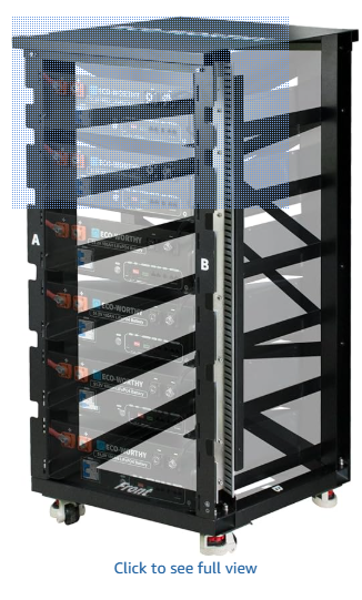 Six Layer Solar Battery Server Rack  Other Market Goshen