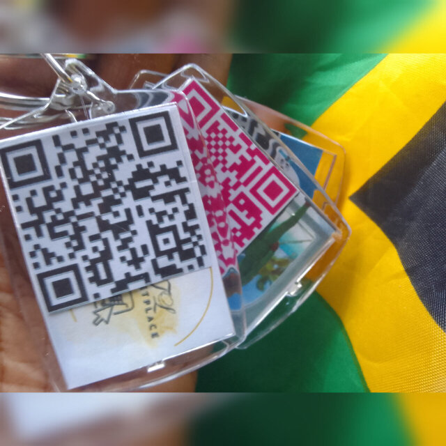 QR Scan Code Keychains- Easy Access To URLS Tools Islandwide | Port Antonio