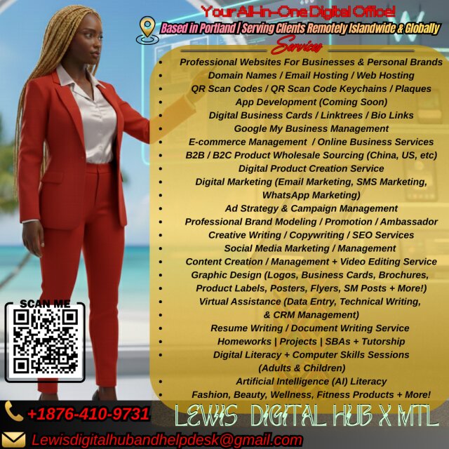 Biz Professional Services - Islandwide ( Remote ) Software Development Port Antonio | KGN | Ocho Rios | Stmary