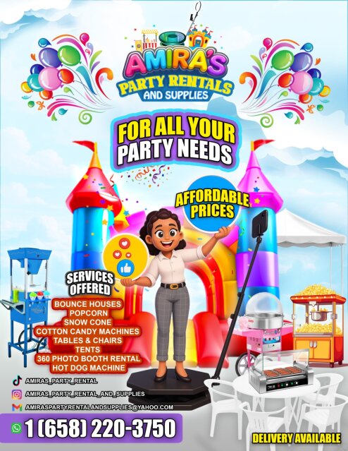 Rentals Of Party Supplies