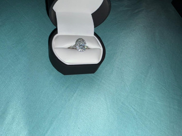 14k White Gold Natural Diamond Rings Brand New  Rings Ochi 