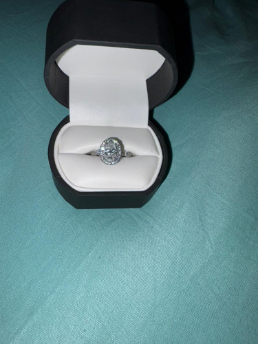 14k White Gold Natural Diamond Rings Brand New 