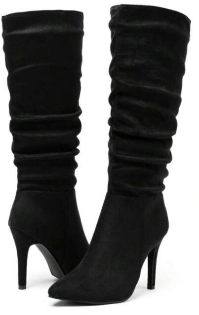 Knee High Suede Boots Women's Shoes Half Way Tree/ Surrounding Areas
