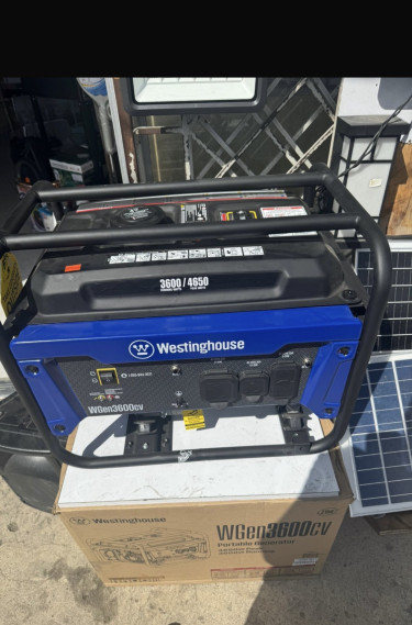 Westinghouse Generator 3600/4650watts