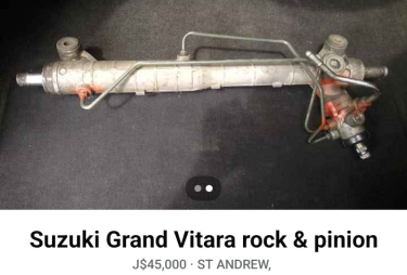 Suzuki Grand Vitara Rock And Pinion  Other Market Half Way Tree 