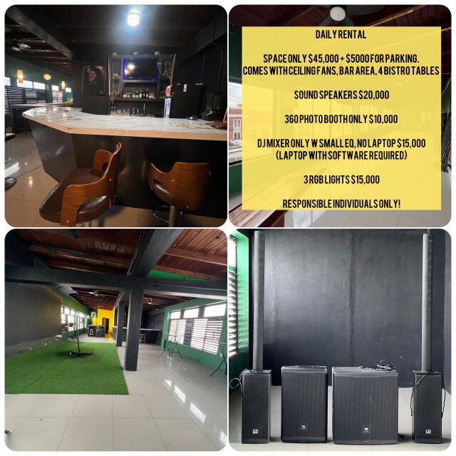 Venue For Events Daily Rental