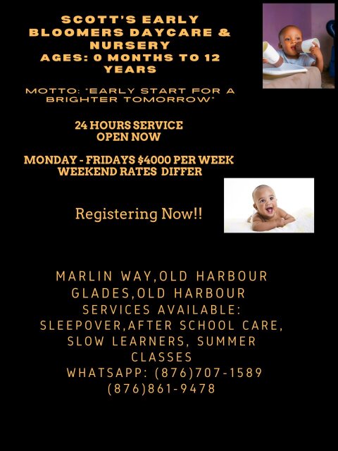 Daycare And Nursery 24hrs Baby Other Old Harbour Glades