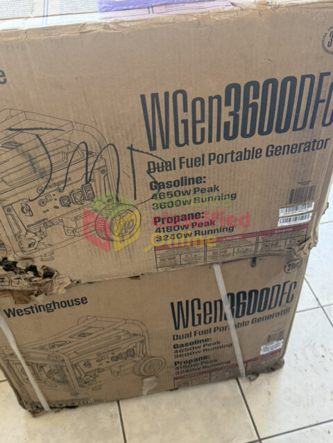 Westinghouse WGen3600DFc