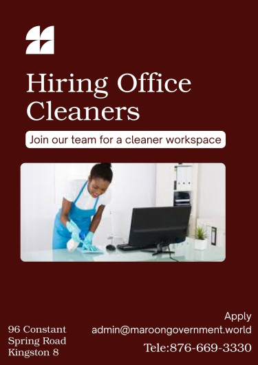 Office Cleaner Full Time Jobs Constant Spring