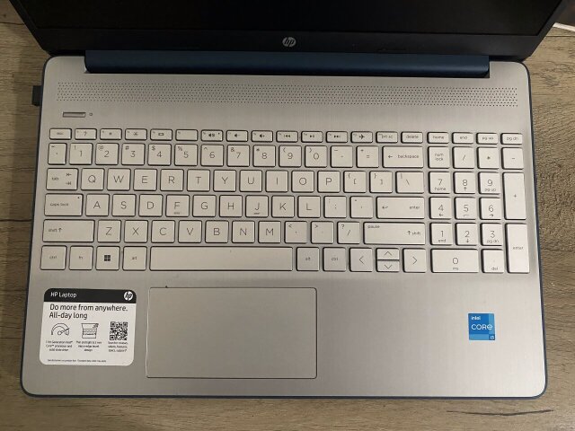 HP Latop And Wireless Mouse
