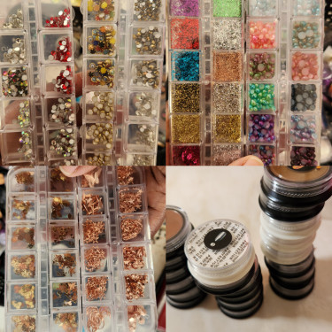 300+ Nail Art Designs Gels, Glitters, Decals