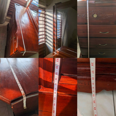 Extra Large Vanity Dresser 