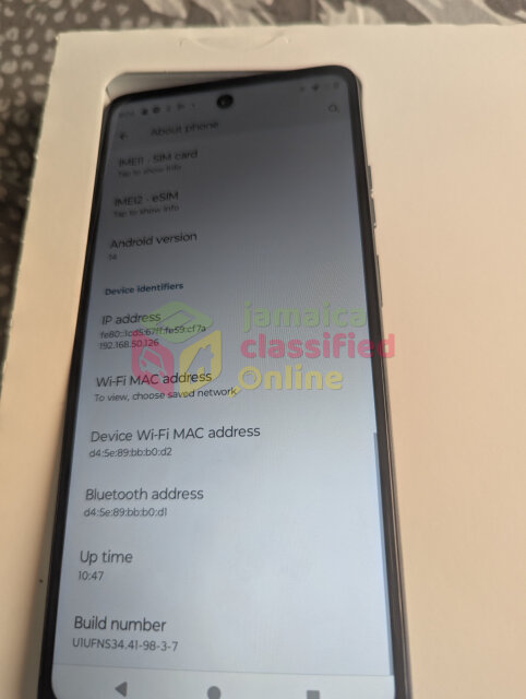 Motorola Moto G 2024 (New) Network Locked