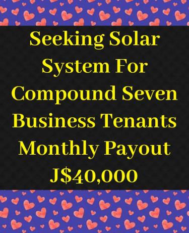 Solar System For Compound With Tenants Construction Services JoelServices
