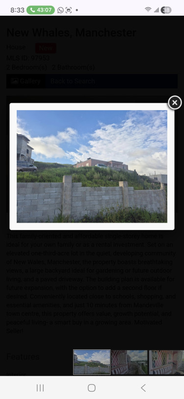 2 BEDROOMS  Houses New Wales, Mandeville