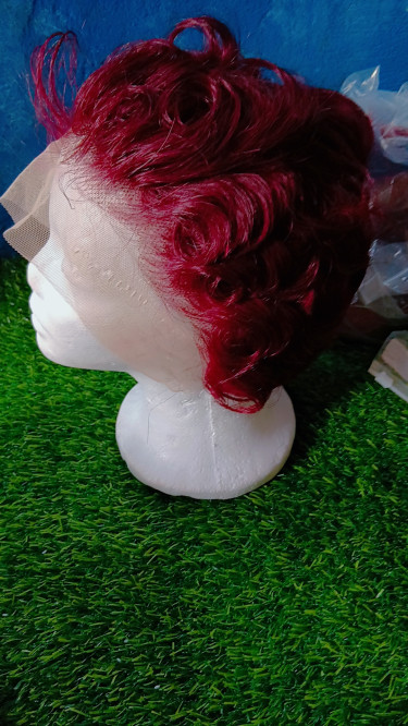 Curl Pixie 13*4 Lace Wig 100% Human Hair 