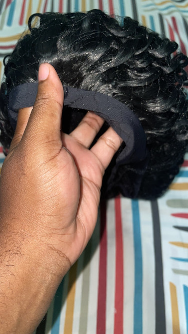 Curly Headband Wig