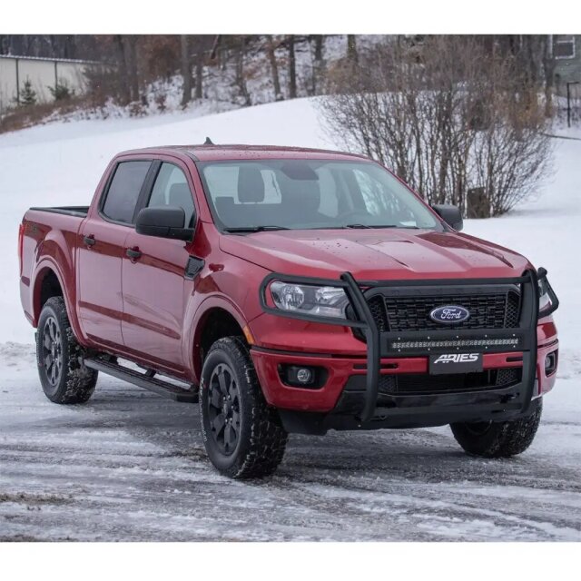 STEEL GRILLE GUARD FORD RANGER