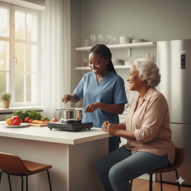 Kind & Patient Companion Caregiver For Seniors