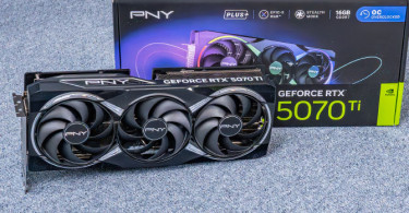 PNY NVIDIA GeForce RTX™ 5070 Ti OC Triple Fan Computer Parts Sandy Bay