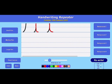 Improve Handwriting Fast With Handwriting Repeater Software Development Andrew
