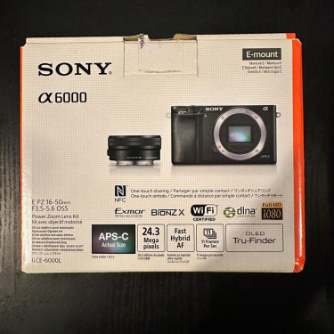 Sony A600 Black Cameras And Accessories