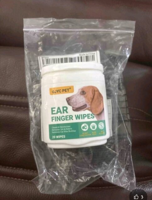 Pet Finger Ear Wipes