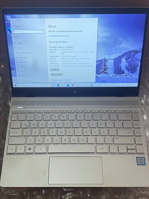 HP Envy 13 - Intel Core I3 4GB RAM 256 GB SSD Laptops Constant Spring