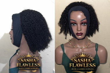 Jerry Curl Headband Wig Hair St Catherine 