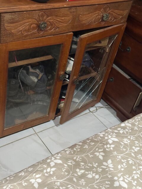 Wooden Shoe Cabinet Wardrobes & Closets Red Hills