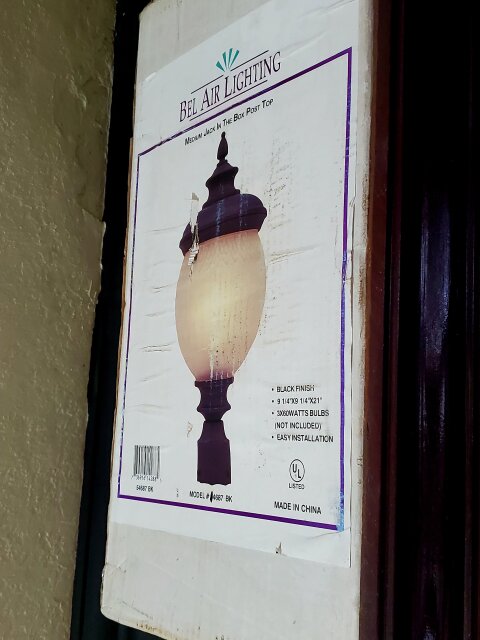 Belair Gate Lighting Decorations Mandeville