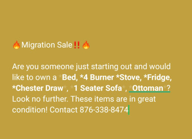 End Of March Migration Sale  Chest of Drawers Portmore 