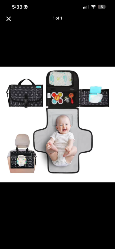 Baby Portable Diaper Changing Pad - Baby Diaper Ch Cribs & Nursery Kingston