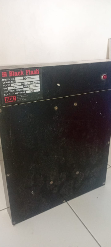 BBC Black Flash Dryer Head (24″ × 16″) — Used,  Tools St Andrew