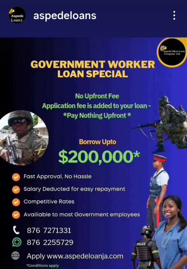 Government Workers Loan Special  Loans Cross Roads