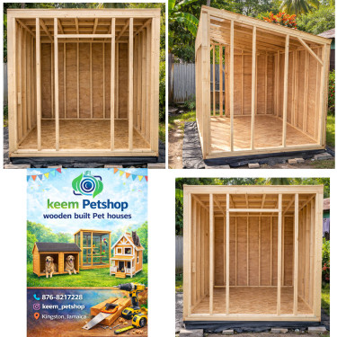 Wooden Structures, Sheds, Dog Houses Etc.