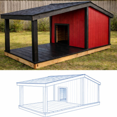 Wooden Structures, Sheds, Dog Houses Etc.
