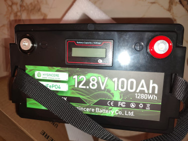 LiFePO4 Battery 12V 100Ah With LED