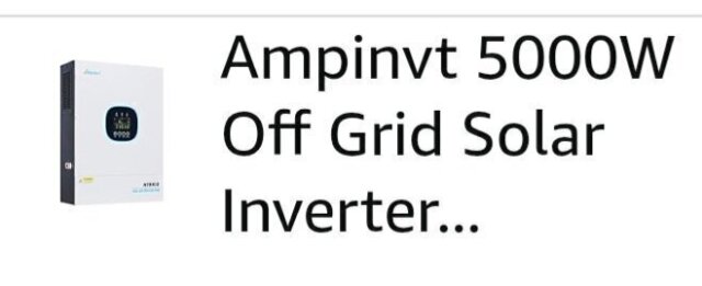 1_5000 Watt Hybird Solar Inverter Other Market Discovery Bay