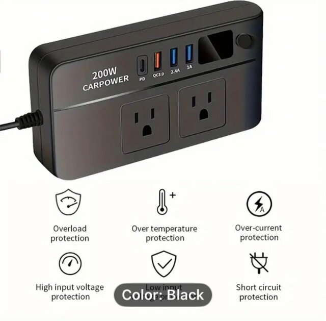 200W Ca Pawer Inverter