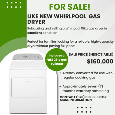  Washing Machines & Dryers Half Way Tree