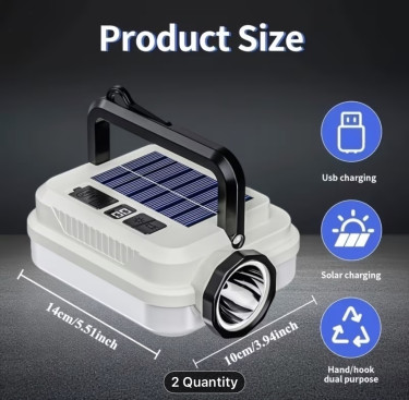 Solar Camping Light